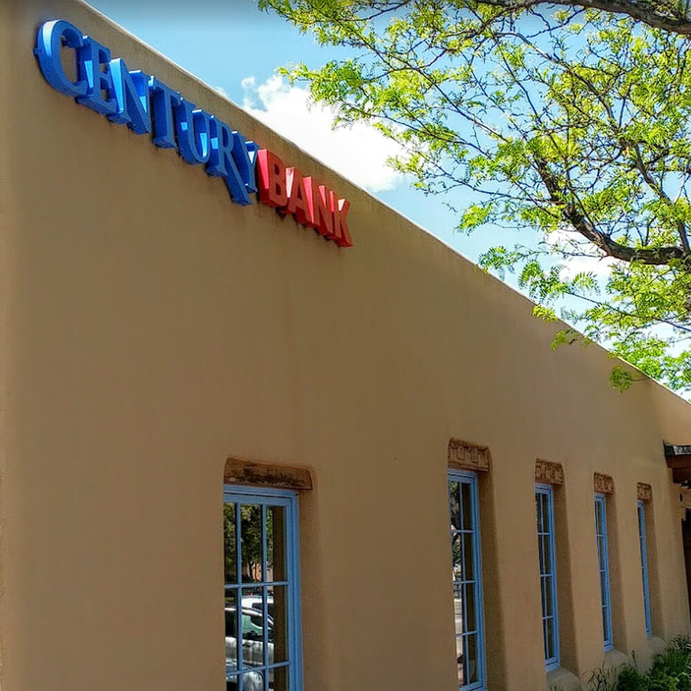 Century Bank Branch in Santa Fe Downtown NM